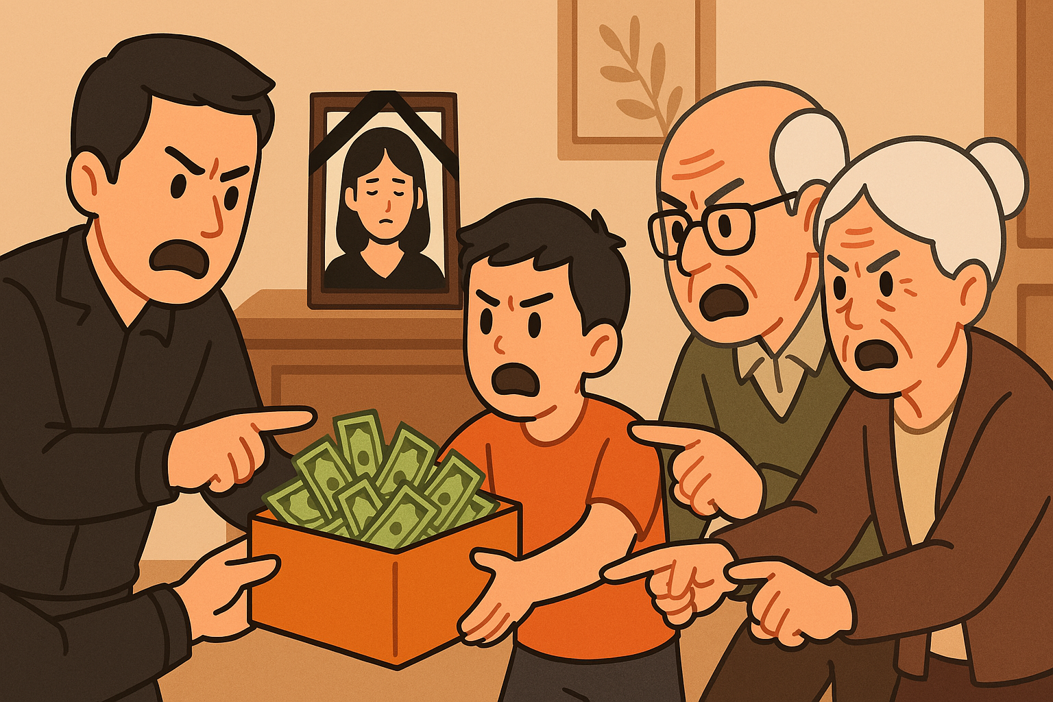 Ông bà ngoại mất để lại tài sản, cháu ngoại có được thừa kế?