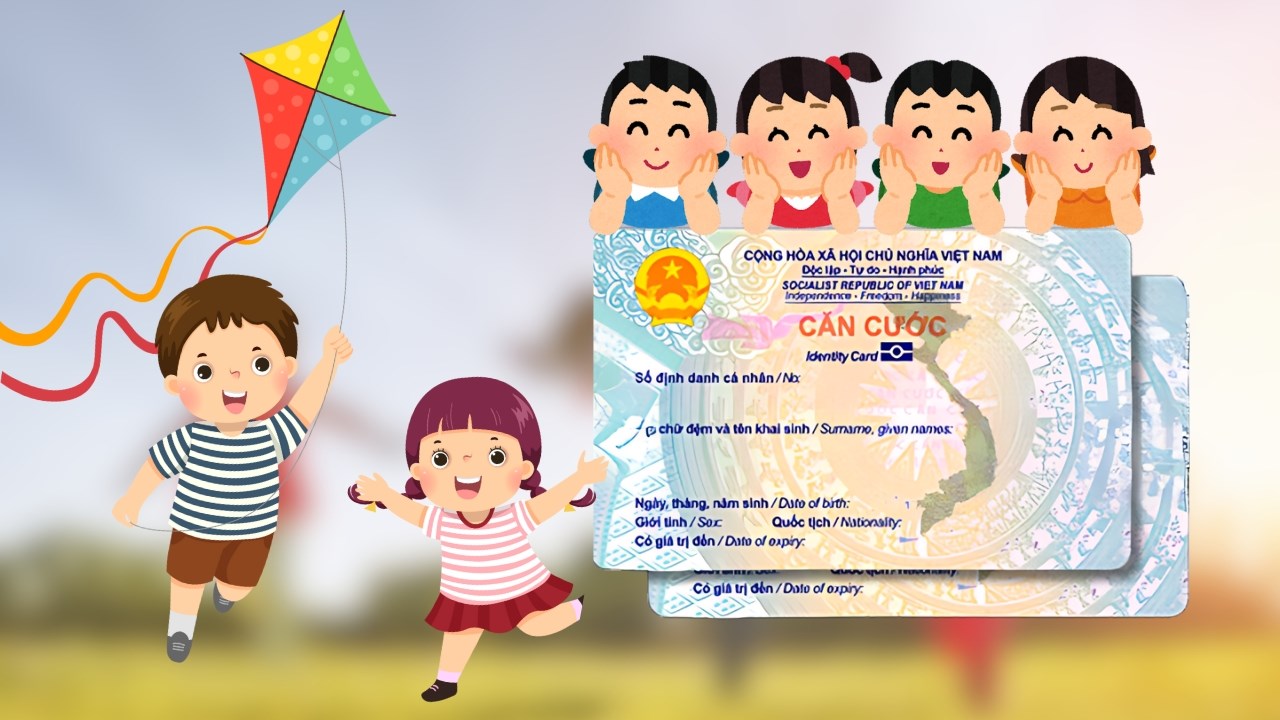 Hướng dẫn làm căn cước công dân cho trẻ dưới 14 tuổi